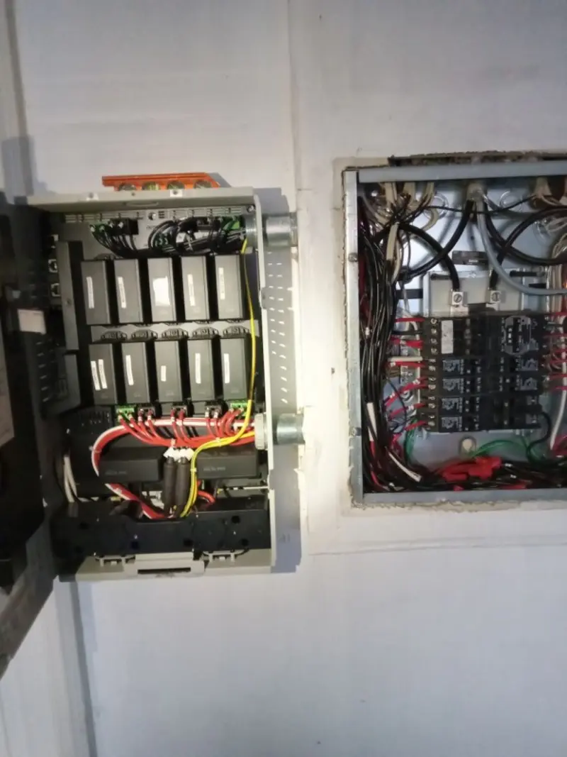 Electrical panel upgrade completed for Carbon Monoxide Detector Installation in Dawson